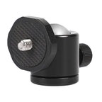 Mini 360 Degree Rotation Panoramic Metal Ball Head for DSLR & Digital Cameras, Black, Blue, Red