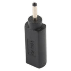 USB-C / Type-C Female to 3.0 x 1.0mm Male Plug Adapter Connector, 3.0 x 1.0mm