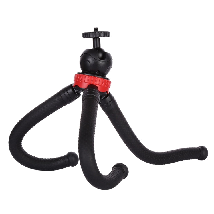 MZ305 Mini Octopus Flexible Tripod Holder with Ball Head for SLR Cameras, DJI / Insta360 / GoPro and Other Action Camera, Size:30cmx5cm, MZ305