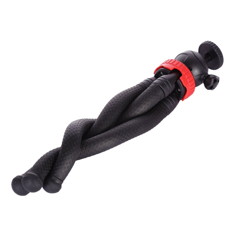 MZ305 Mini Octopus Flexible Tripod Holder with Ball Head for SLR Cameras, DJI / Insta360 / GoPro and Other Action Camera, Size:30cmx5cm, MZ305