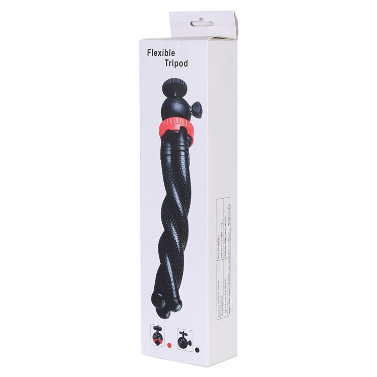 MZ305 Mini Octopus Flexible Tripod Holder with Ball Head for SLR Cameras, DJI / Insta360 / GoPro and Other Action Camera, Size:30cmx5cm, MZ305