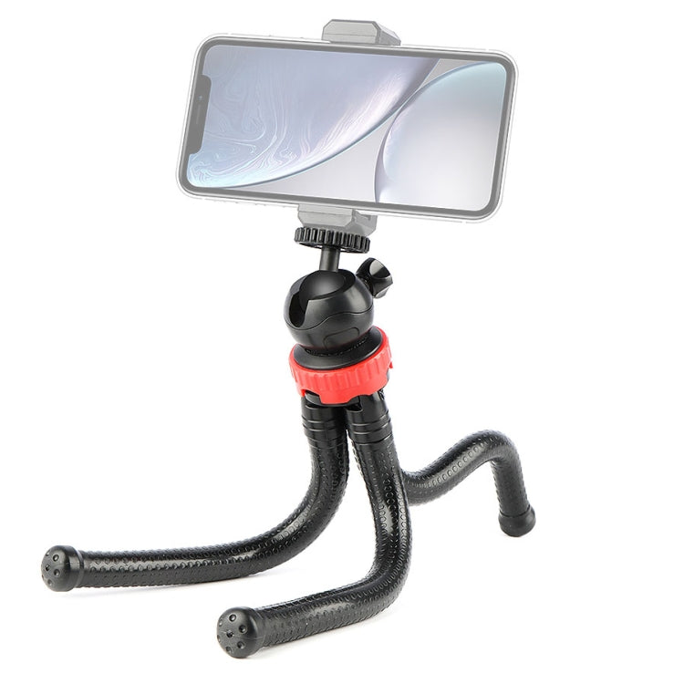 MZ305 Mini Octopus Flexible Tripod Holder with Ball Head for SLR Cameras, DJI / Insta360 / GoPro and Other Action Camera, Size:30cmx5cm, MZ305