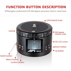 MA2 360 Degree Rotation Delayed Star Photography LCD Camera Mount for SLR & Digital Cameras with Time-lapse Photography, MA2