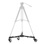 Kingjoy VX-600D Aluminium Alloy Camera Big Wheel Tripod Pulley Base