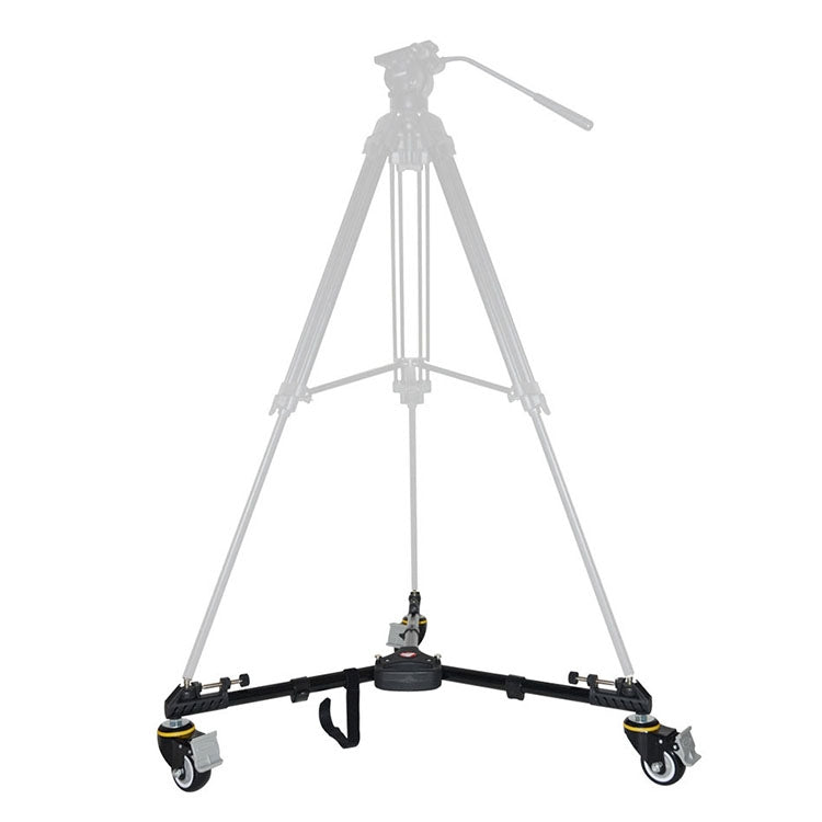 Kingjoy VX-600D Aluminium Alloy Camera Big Wheel Tripod Pulley Base