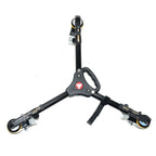 Kingjoy VX-600D Aluminium Alloy Camera Big Wheel Tripod Pulley Base