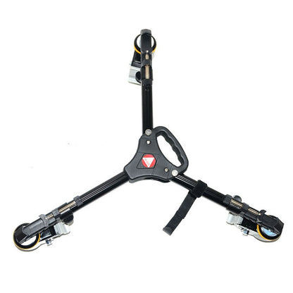 Kingjoy VX-600D Aluminium Alloy Camera Big Wheel Tripod Pulley Base