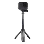 GP446 Multifunctional Mini Fixed Tripod for DJI, Insta360, GoPro and Other Action Cameras, GP446 (Black), GP446 (Grey), GP446 (Blue), GP446 (Red)
