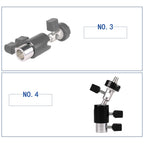 D Type Multifunctional Flash Light Stand Umbrella Bracket, Max Load: 2kg, D Type