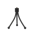 Mini Metal Desktop Tripod Mount with UNC1/4 screw interface for DJI, Insta360, GoPro and Other Action Cameras, Max Load: 0.6kg, Mini Metal Desktop