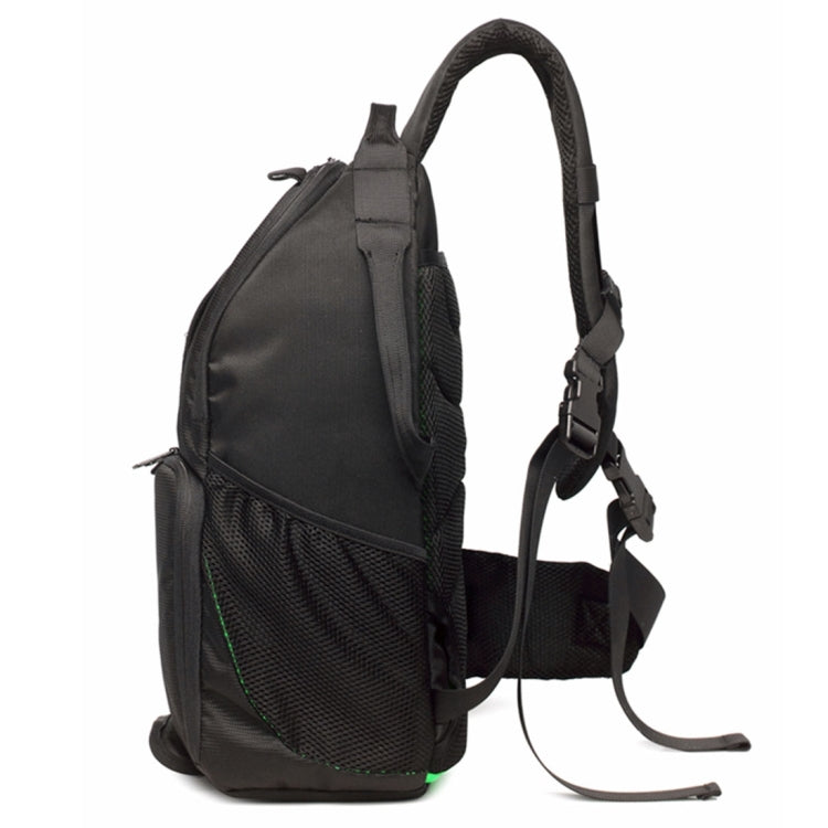 INDEPMAN DL-B016 Portable Waterproof Scratch-proof Outdoor Sports Sling Shoulder Bag Camera Bag Phone Tablet Bag for GoPro, SJCAM, Nikon, Canon, Xiaomi Xiaoyi YI, iPad, Apple, Samsung, Huawei, Size: 25.5 * 19 * 44 cm