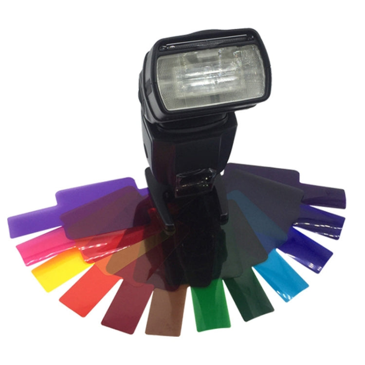 12 PCS SiGi SG120 12-color Filter Set Camera Top Flash Accessories Temperature Filter, 12-color
