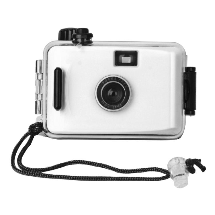 SUC4 5m Waterproof Retro Film Camera Mini Point-and-shoot Camera for Children, White, Yellow, Black White, Pink, Baby Blue