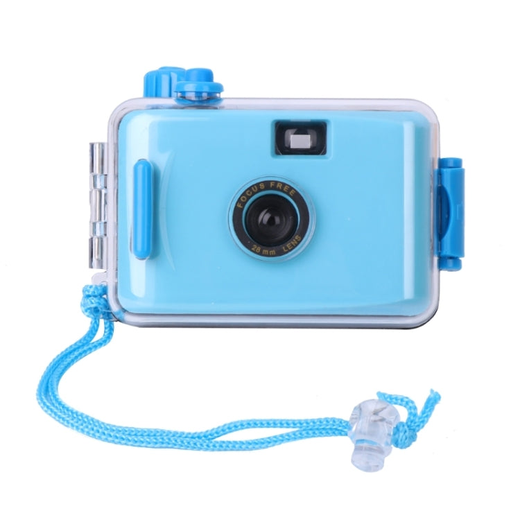 SUC4 5m Waterproof Retro Film Camera Mini Point-and-shoot Camera for Children, White, Yellow, Black White, Pink, Baby Blue