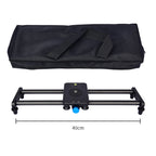 YELANGU L40T 40cm Carbon Fiber Slide Rail Track for SLR Cameras / Video Cameras, L40T 40cm