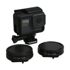 For GoPro HERO5 Proffesional 52mm Lens Filter(CPL Filter + Lens Protective Cap + Hex Spanner) & (UV Filter + Lens Protective Cap + Hex Spanner), 4 in 1
