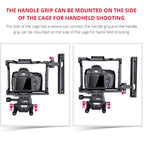 YELANGU C8 YLG0910 Handle Video Camera Cage Stabilizer, YLG0910
