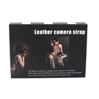Quick Release Anti-Slip Shoulder Leather Harness Camera Strap with Metal Hook for SLR / DSLR Cameras (Left Shoulder), Left Shoulder, Right Shoulder
