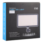 LED01 416 LEDs 3600LM Professional Vlogging Photography Video & Photo Studio Light for Canon / Nikon DSLR Cameras, 416 LED