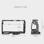 YELANGU C9 YLG0911A-A Video Camera Cage Stabilizer for DJI BMPCC 4K, C9