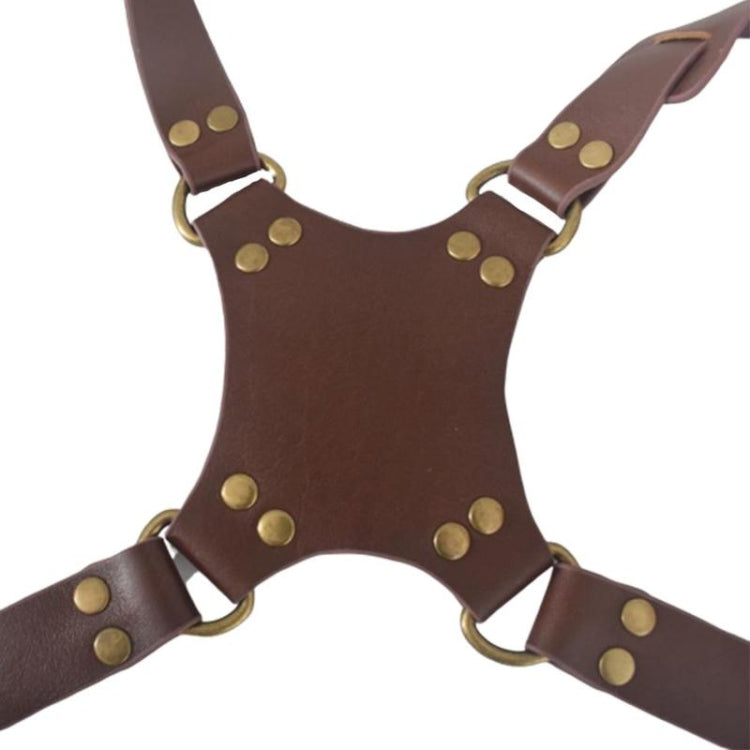 Quick Release Anti-Slip Dual Shoulder Leather Harness Camera Strap with Metal Hook for SLR / DSLR Cameras, Dual Shoulder(Brown), Dual Shoulder(Black)