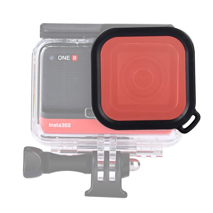 Square Housing Diving Color Lens Filter for Insta360 ONE R 4K Edition / 1 inch dition