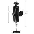 M10 9cm Connecting Rod Fixed Motorcycle Mount Holder with Tripod Adapter & Screw for GoPro, Insta360, DJI and Other Action Cameras, M10 9cm Connecting Rod Holder