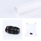70x200cm T-Shape Photo Studio Background Support Stand Backdrop Crossbar Bracket Kit with 70x140cm Black / White PVC Backdrops, 70x200cm with Backdrops