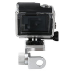 Motorcycle Rearview Mirror CNC Aluminum Alloy Stent Fixed Bracket Holder for GoPro, Insta360, DJI and Other Action Cameras