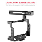 YELANGU C15-B YLG0711A-A Video Camera Cage Stabilizer with Handle for Nikon Z6 / Z7, YLG0711A-A