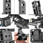 YELANGU C15-B YLG0711A-A Video Camera Cage Stabilizer with Handle for Nikon Z6 / Z7, YLG0711A-A