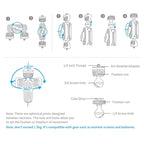 PGYTECH 360 Degree Adjustment Magic Arm Bracket Mount for SLR Camera