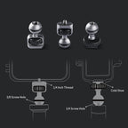 PGYTECH 360 Degree Adjustment Magic Arm Bracket Mount for SLR Camera