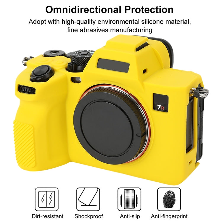 For Sony ILCE-7RM5 / Alpha 7R V Soft Silicone Protective Case, For Sony ILCE-7RM5