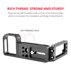 YELANGU CL6 YLG0712A Vertical Shoot Quick Release L Plate Bracket Base Holder for Sony A9 (ILCE-9) / A7 III/ A7R III, For Sony A9
