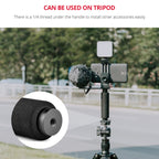 YELANGU PC08 YLG0117A Handheld Grip Holder Bracket with Mobile Phone Metal Clamp, Bracket