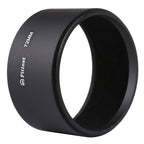 FITTEST 72mm Thread Type Straight Tube Full Metal Lens Hood Shade for Medium Telephoto Lens, 72mm