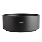 86mm Thread Type Straight Tube Full Metal Lens Hood Shade for Medium Telephoto Lens, 86mm x 86mm x 40mm