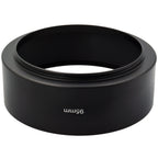 95mm Thread Type Straight Tube Full Metal Lens Hood Shade for Medium Telephoto Lens, 95mm