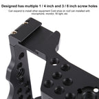 Video Camera Cage Stabilizer for Sony A7 III (A7M3) / A7R3 (A7R III), For Sony A7 III