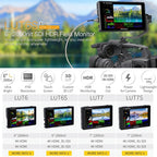 FEELWORLD LUT6S 1920x1080 2600 nits 6 inch IPS Screen HDMI 4K Touch Screen SDI HDI Camera Field Monitor, LUT6S