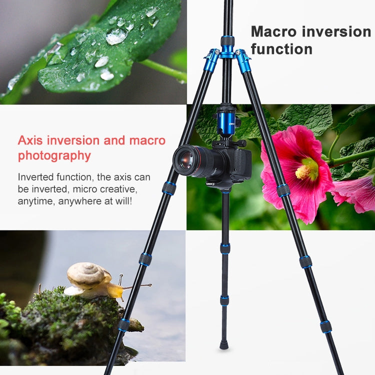 TRIOPO Oubao A-688 Adjustable Portable  Aluminum Alloy Tripod with Ball Head for SLR Camera, A-688