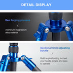 TRIOPO Oubao C-608S Adjustable Portable Carbon Fiber Tripod with Ball Head for SLR Camera, C-608S