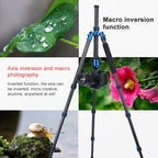 TRIOPO Oubao C-608S Adjustable Portable Carbon Fiber Tripod with Ball Head for SLR Camera, C-608S