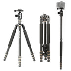 TRIOPO 554 Adjustable Portable  Aluminum Alloy Tripod with D-2A Ball Head for SLR Camera, 554
