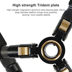 TRIOPO 853 Adjustable Portable Carbon Fiber Tripod with D2-A Ball Head for SLR Camera, 853