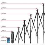 TRIOPO 888 Adjustable Portable Carbon Fiber Tripod with Q-2 Ball Head for SLR Camera, Pipe diameter: 28cm, 888