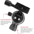 TRIOPO 888 Adjustable Portable Carbon Fiber Tripod with Q-2 Ball Head for SLR Camera, Pipe diameter: 28cm, 888