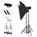 TRIOPO Oubao TTR300W 60x90cm Studio Softbox + Tripod Mount + 2x Light Bulb Photography Lighting Tow Piece Set, TTR300W + 2 x Light