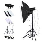 TRIOPO Oubao TTR300W 60x90cm Studio Softbox + Tripod Mount + 2x Light Bulb Photography Lighting Tow Piece Set, TTR300W + 2 x Light
